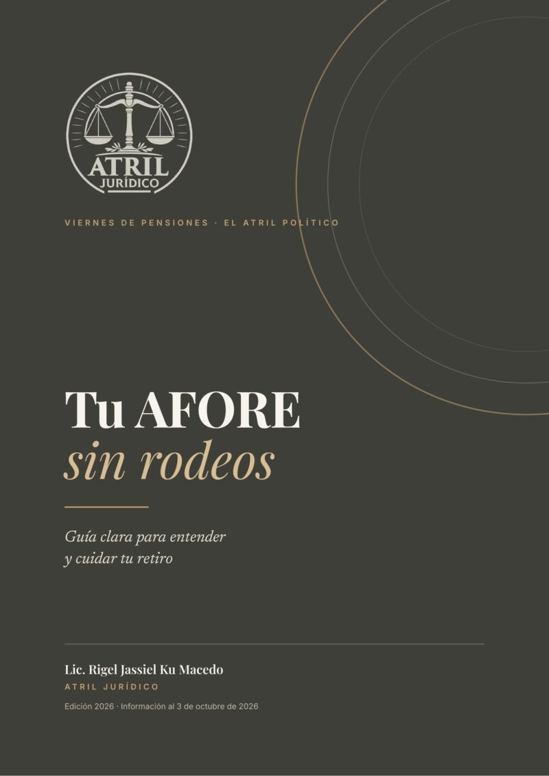 Portada de Tu AFORE sin rodeos: guía clara para entender y cuidar tu retiro, de Rigel Jassiel Ku Macedo.
